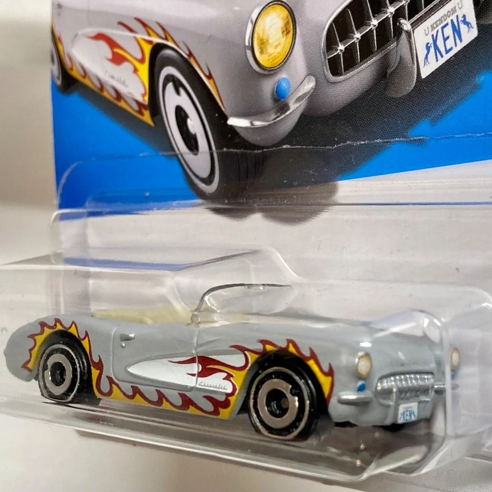 Hot Wheels cardboard card
